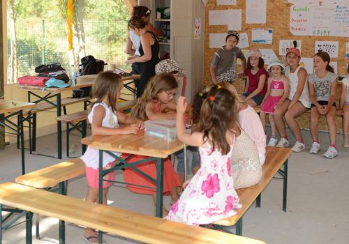 Club Enfants au camping La Pointe