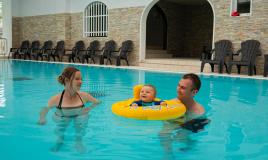 Piscine intérieure au Bois Masson